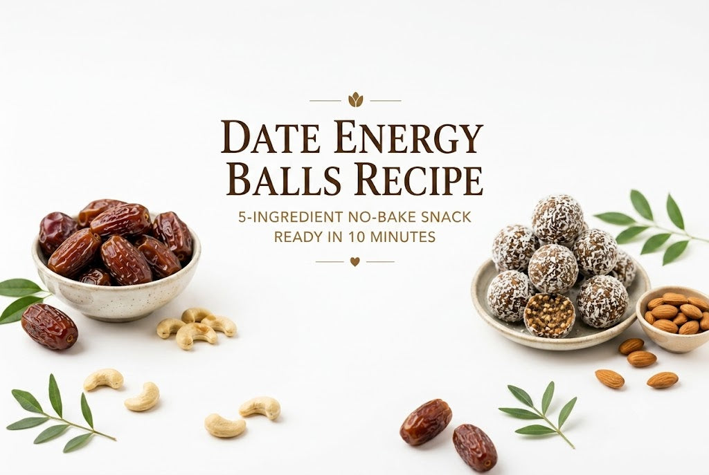 Date Energy Balls Recipe: 5-Ingredient No-Bake Snack (Ready in 10 Minutes)
