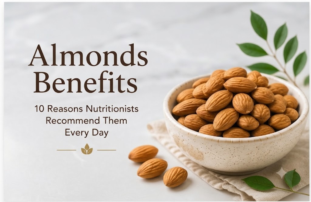Almonds Benefits: 10 Reasons Nutritionists Recommend Them Every Day