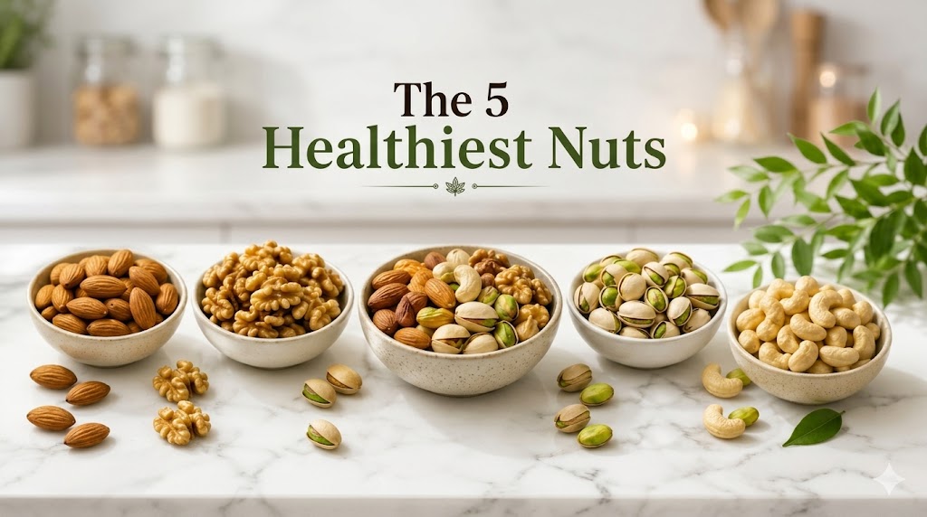 The 5 Healthiest Nuts to Eat and Why (With Daily Amounts)